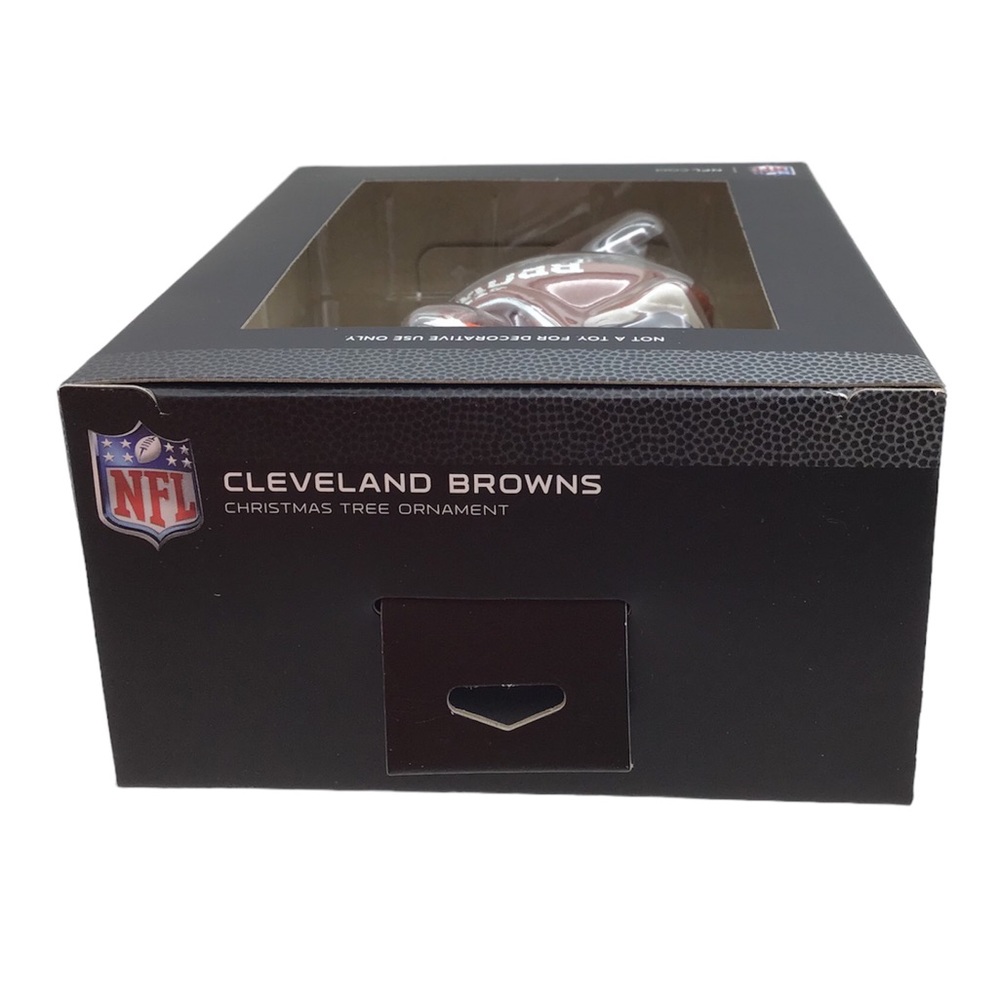 Hallmark NFL “Cleveland Browns” Santa’s Football Sled Christmas Ornament (NWT) - Picture 11 of 13